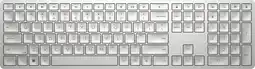 Coolblue HP 970 Dual-Mode Clavier Sans Fil Argent AZERTY aanbieding