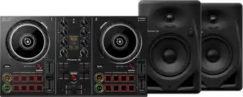 Coolblue Pioneer DJ DDJ-200 + Pioneer DJ DM-50D Noir aanbieding