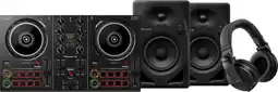 Coolblue Pioneer DJ DDJ-200 + Pioneer DJ HDJ-X5 Noir + Pioneer DJ DM-40D Noir aanbieding