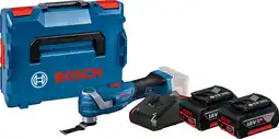 Coolblue Bosch Professional GOP 18 V-34 Batterie 5,0 Ah GBA (x2) Kit de Démarrage aanbieding