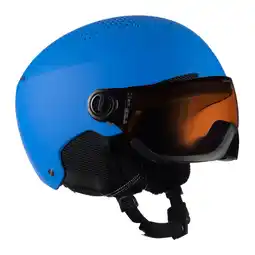 Decathlon Skihelm Ski Alpina Zupo Visor Q Lite Blauw aanbieding