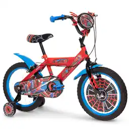 Decathlon Huffy 16 Spiderman kinderfiets voor kinderen tussen 5 en 7 jaar aanbieding