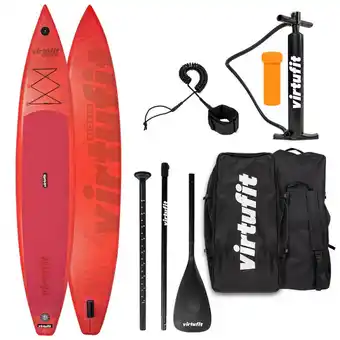 Decathlon Supboard Racer 381 - Rood - Inclusief accessoires en draagtas aanbieding