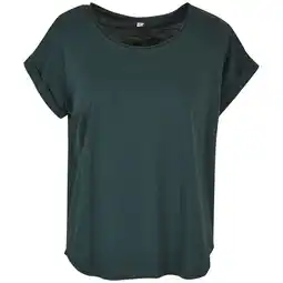 Decathlon Dames Slub Lang Tshirt (Fles groen) aanbieding