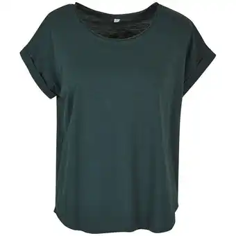 Decathlon Dames Slub Lang Tshirt (Fles groen) aanbieding