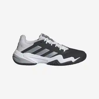 Decathlon Multicourt tennisschoenen voor heren Barricade 13 zwart grijs wit aanbieding