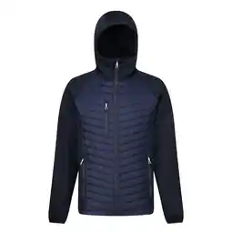 Decathlon Heren Navigate Quilted Hybride Jas (Marine/Laat Grijs) aanbieding