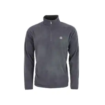 Decathlon fleece met 1/2 rits en capuchon Peak Mountain aanbieding