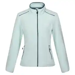 Decathlon Dames Floreo IV Full Zip Fleece Jas (Gebleekt Aqua) aanbieding