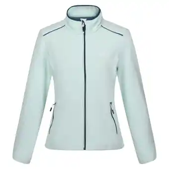 Decathlon Dames Floreo IV Full Zip Fleece Jas (Gebleekt Aqua) aanbieding