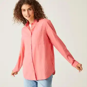 Decathlon Het Primevere casual T-shirt met lange mouwen voor dames aanbieding