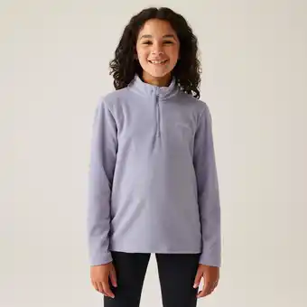 Decathlon Fleece Hiking Kinderen Kwart Rits aanbieding