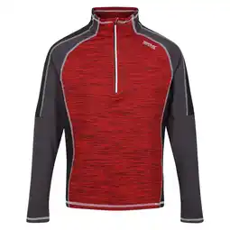 Decathlon Heren Hepley Fleece (Rood) aanbieding