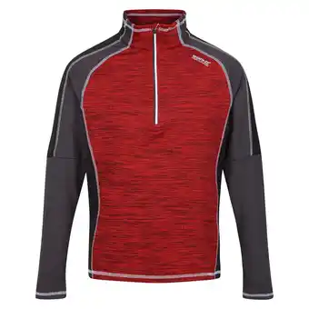 Decathlon Heren Hepley Fleece (Rood) aanbieding