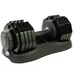 Decathlon Verstelbare Dumbbell - 2 tot 25kg - Enkele Halter - Selector Dumbbell aanbieding