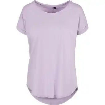 Decathlon Dames Slub Lang Tshirt (Lila) aanbieding