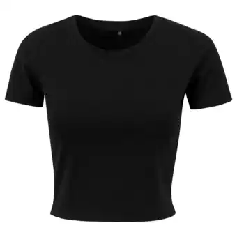 Decathlon Dames Crop Top (Zwart) aanbieding