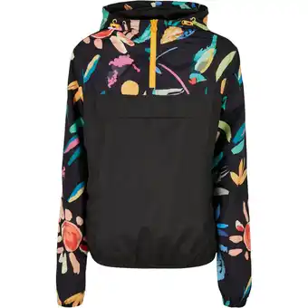 Decathlon Dames Jas met Gemengde Print (Zwart) aanbieding