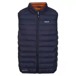 Decathlon Heren Marizion Gewatteerd Gilet (Marine/gevaarlijk rood) aanbieding