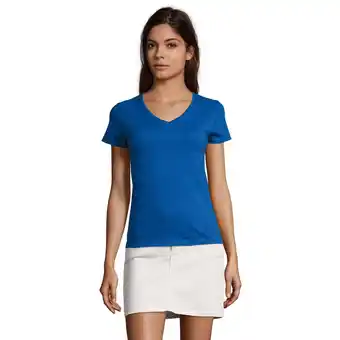 Decathlon Dames Imperial V Hals Tshirt (Koningsblauw) aanbieding