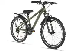 Decathlon Cortego Ranger Plus Jongensfiets 24 inch Army Green - 21 Versnellingen - MTB aanbieding