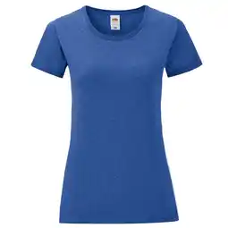 Decathlon Dames Iconic Heather Tshirt (Heide Royal) aanbieding