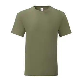 Decathlon Unisex volwassen iconisch Tshirt (Klassieke Olijf) aanbieding