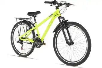 Decathlon Cortego Ranger Plus Jongensfiets 24 inch Fluogeel - 21 Versnellingen - MTB aanbieding