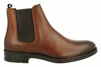 Berca Shoes Jack & Jones Boot Heren Jason Leather Chelsea - Cognac aanbieding