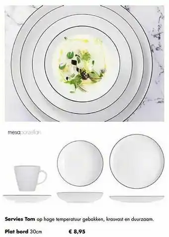 Multi bazar Servies tom plat bord 30cm aanbieding