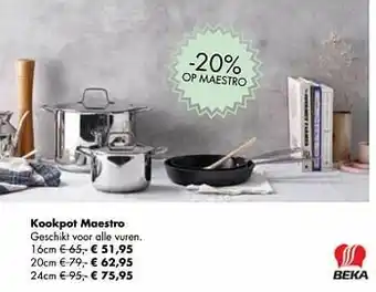 Multi bazar Kookpot maestro aanbieding