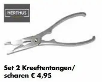 Set 2 kreeftentangen- scharen