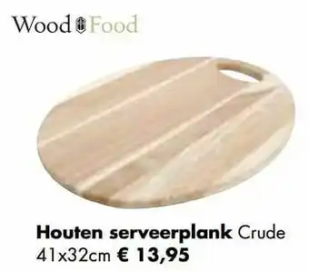 Multi bazar Houten serveerplank crude aanbieding