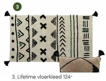 Baby & Tiener Lifetime vloerkleed aanbieding