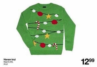 Zeeman Heren trui aanbieding