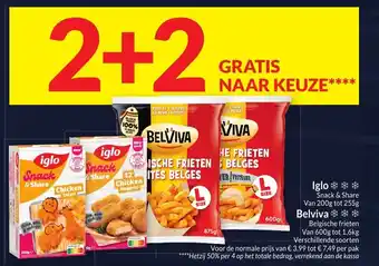 Intermarché Iglo, Belviva aanbieding