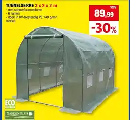 Hubo TUNNELSERRE 3 x 2 x 2 m aanbieding