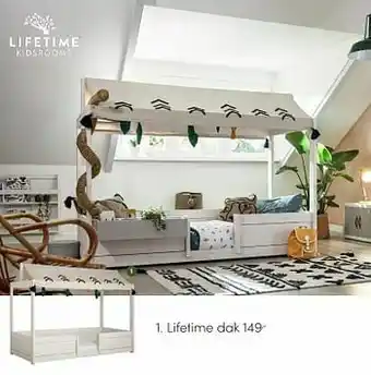 Baby & Tiener Lifetime dak aanbieding