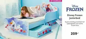 Baby & Tiener Disney frozen juniorbed aanbieding