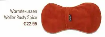 Warmtekussen woller rusty spice