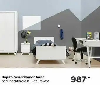 Baby & Tiener Bopita tienerkamer anne aanbieding