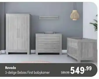 Baby & Tiener Nevada 3-delige bebies first babykamer aanbieding