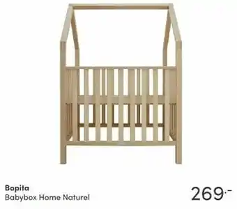 Baby & Tiener Bopita babybox home naturel aanbieding