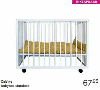 Baby & Tiener Cabino babybox standerd aanbieding