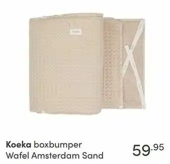 Baby & Tiener Koeka boxbumper wafel amsterdam sand aanbieding