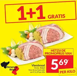 Intermarché Vleesbrood aanbieding