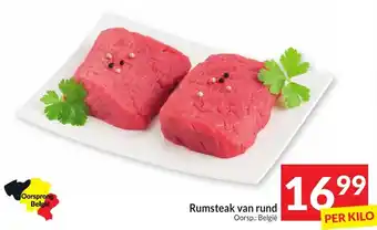 Intermarché Rumsteak van rund aanbieding