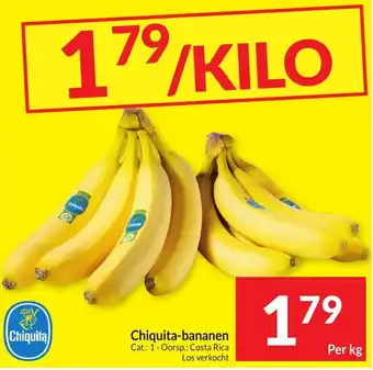 Intermarché Chiquita-bananen aanbieding