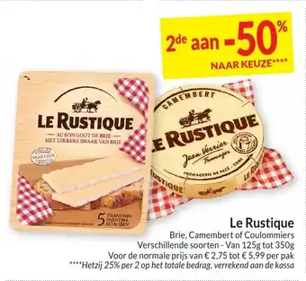 Intermarché Le Rustique aanbieding