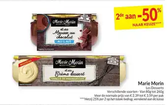 Intermarché Marie Morin aanbieding